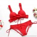 Rambling 2019 New Women's Push Up Bikini Sets Two Piece Underwired Bathing Suits Swimsuit Red B07MN8JCZ2